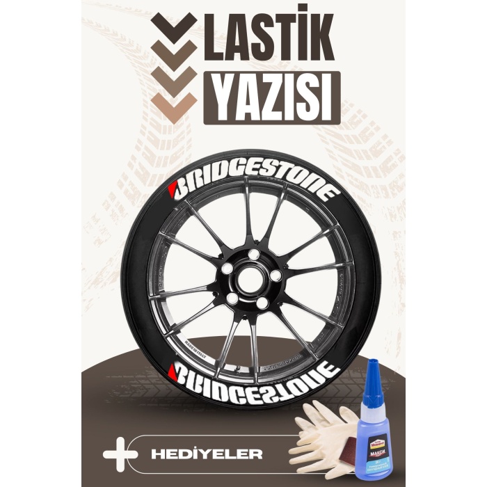 Motosiklet ve Otomobil Araç 3D Oto Lastik Yazısı Sticker Arma Seti – 8 Adet BGHSLSTK02