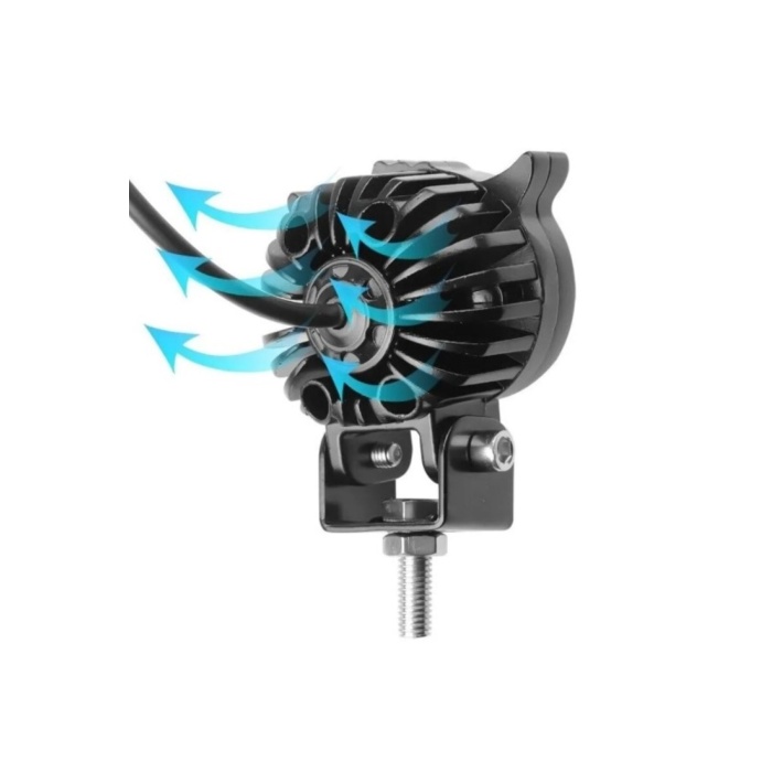 Led 60w Baykuş Led Aydınlatma Offroad & Motorsiklet 2 Adet Çakarlı