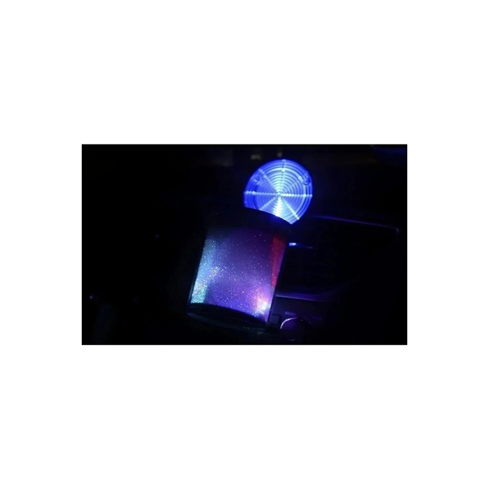 7 Renkli RGB Led Işıklı Lüx Oto Küllük Kapaklı Spor Araç İçi Küllük Araba Küllüğü