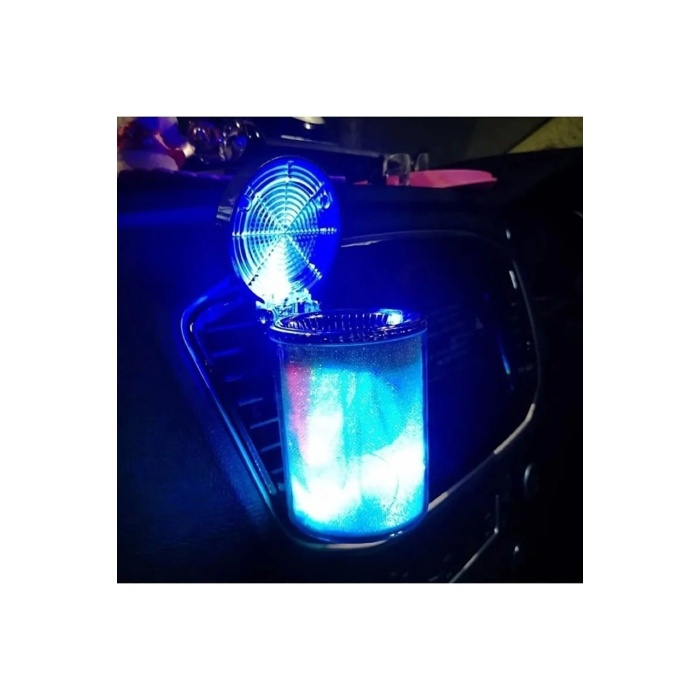 OTO KÜLLÜK RENKLİ IŞILTILI RGB ARAÇ İÇİ LED KÜLLÜK 7 IŞIKLI BLACKPİNK HAYRANI BADGİRL KÜLLÜĞÜ