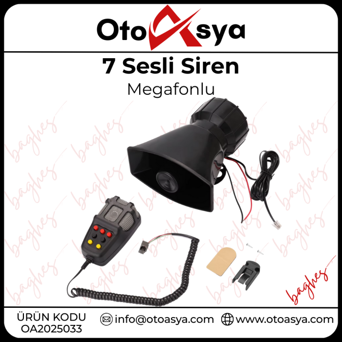 7 Sesli Siren