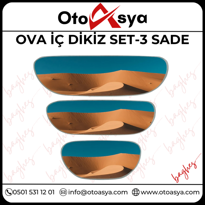 OVA İÇ DİKİZ SET-3 SADE