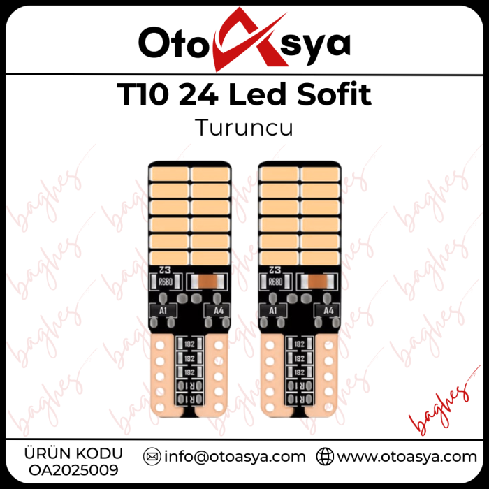 24 SMD Turuncu Park Ledi