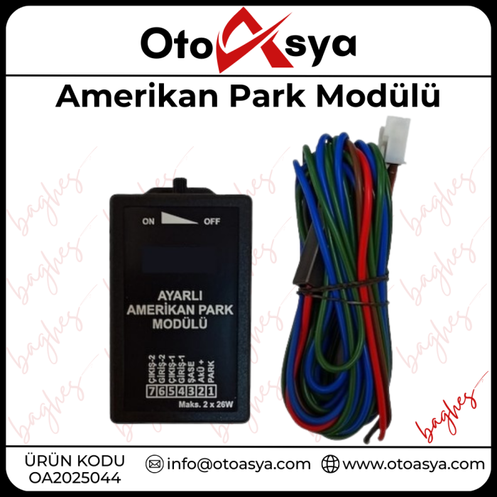 Ayarlı Amerikan Park Modülü