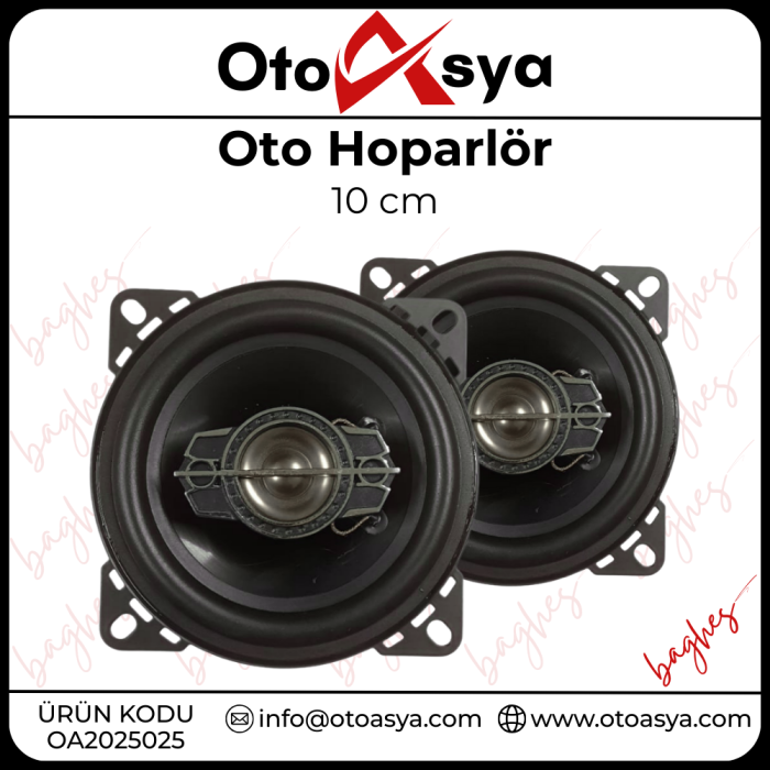 Oto Hoparlör 10 cm