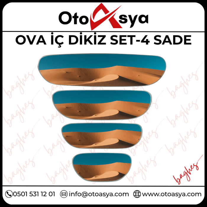 OVA İÇ DİKİZ SET-4 SADE