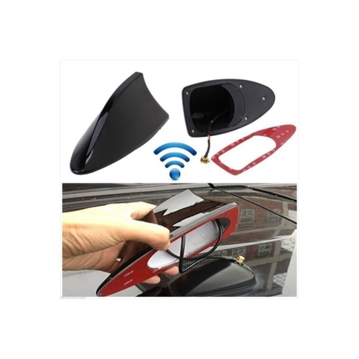 Tüm Araçlara Uyumlu Oto Elektrikli Anten Shark Köpek Balığı Sırtı Araç Balina Radyo Alıcı