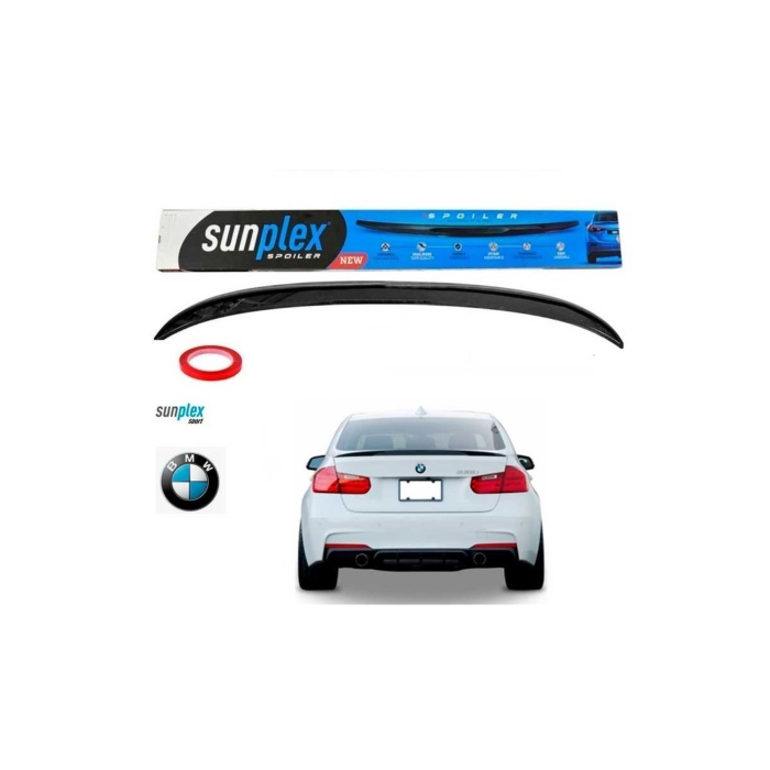 Bmw 3 F30 2012 2013 2014 2015 2016 2017 2018 Model Siyah Spoiler Spoyler Piano Black