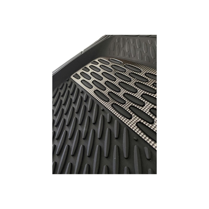 Peugeot 307 Sw Uyumlu Universal Derin Havuzlu Paspas Krom Karbon