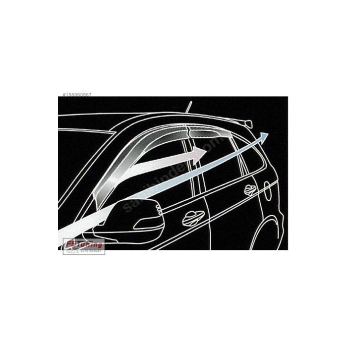 Boğaziçi Fiat Linea cam rüzgarlığı 4.lü