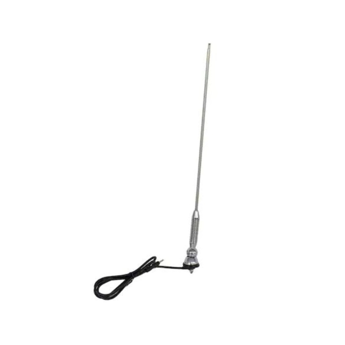 Arsvision Üniversal Yaylı Anten Gömme Nikel Krom Çamurluk Anteni Uzayabilen