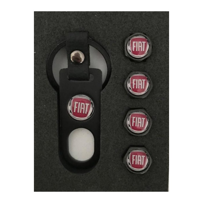 Fiat Uyumlu Sibop Kapağı Ve Anahtarlık Seti