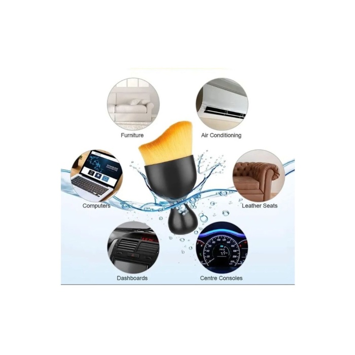 Araba Fırça Araba İç Temizleme Fırçası Tasarım Yumuşak Kıl Fırça Kutulu Geniş Model KORUMA KAPLI