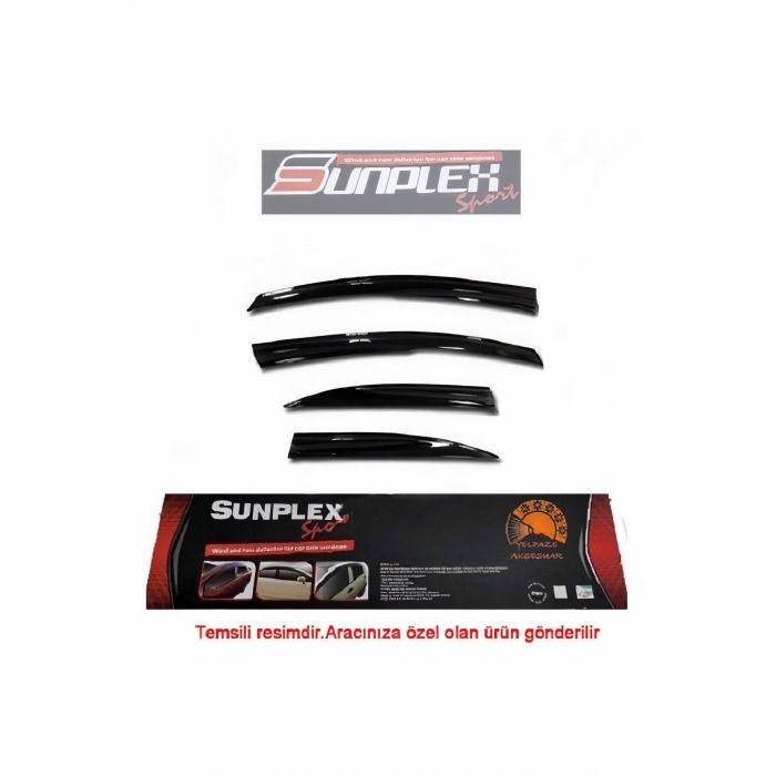 Fıat Lınea 2006-2015 Mügen Cam Rüzgarlığı Ön - Arka 4 Parça