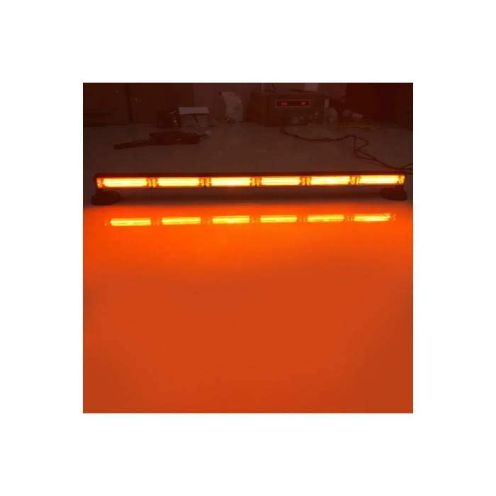 Off Road Led Bar 90cm Sarı Sarı Cob Led Çakarlı Led Bar 6 Ledli
