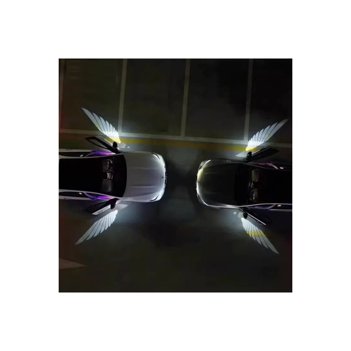 Melek Kanatlı Led Işığı Projektör