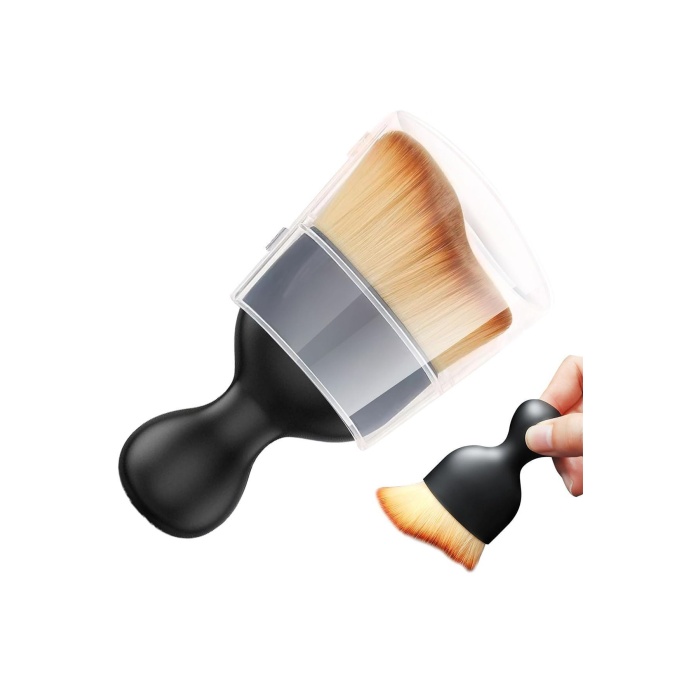 Yumuşak Kıllı Araç İçi Detay Toz Temizleme Fırçası KORUMA KAPLI