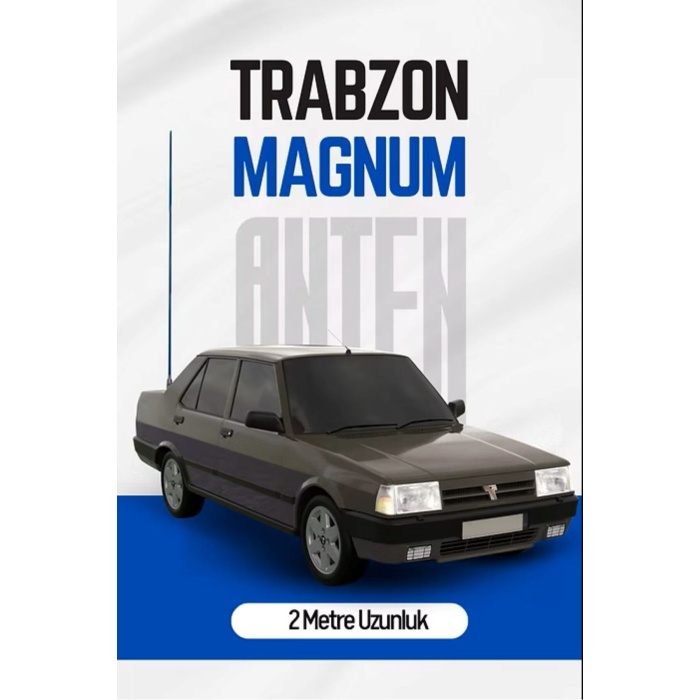 Trabzon Anten Offroad Anten 2 Metre Tofaş Anten Mavi