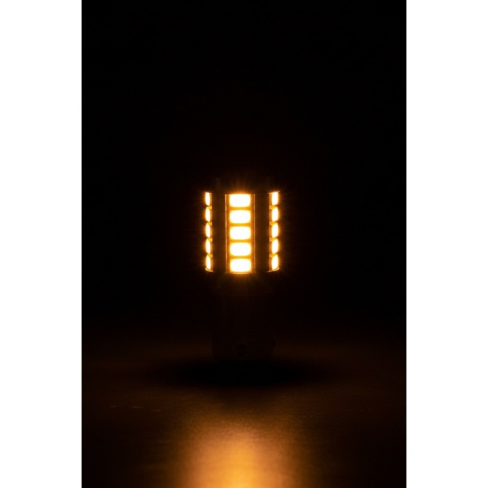 P21w Mercekli Led 93 Sinyal Stop Ampul 33 Led 12v Tek Duy Düz Tırnak