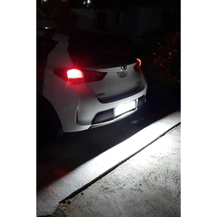 P21w Mercekli Led 93 Sinyal Stop Ampul 33 Led 12v Tek Duy Düz Tırnak