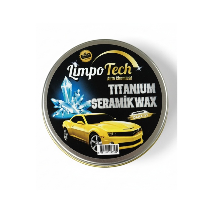 Seramik Katkılı Krem Cila 100 gr I Uygulama Pedi I Nano Hibrit Parlaklık ve Hidrofobik Boya Koruma