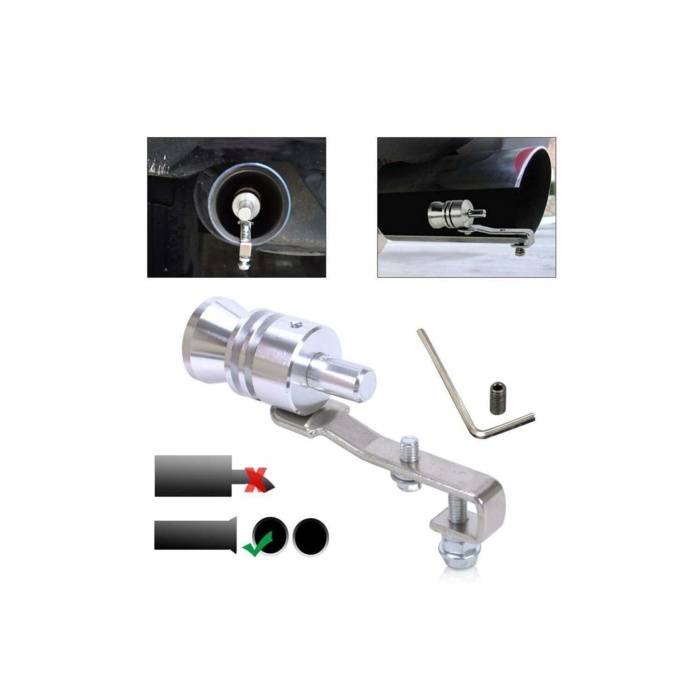 Egzoz Ucu Aparatı Islık Sesli Orta / EGUC518