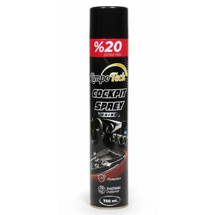 Cockpit Sprey 750 ml – Araç Torpido ve İç Mekân Parlatıcı