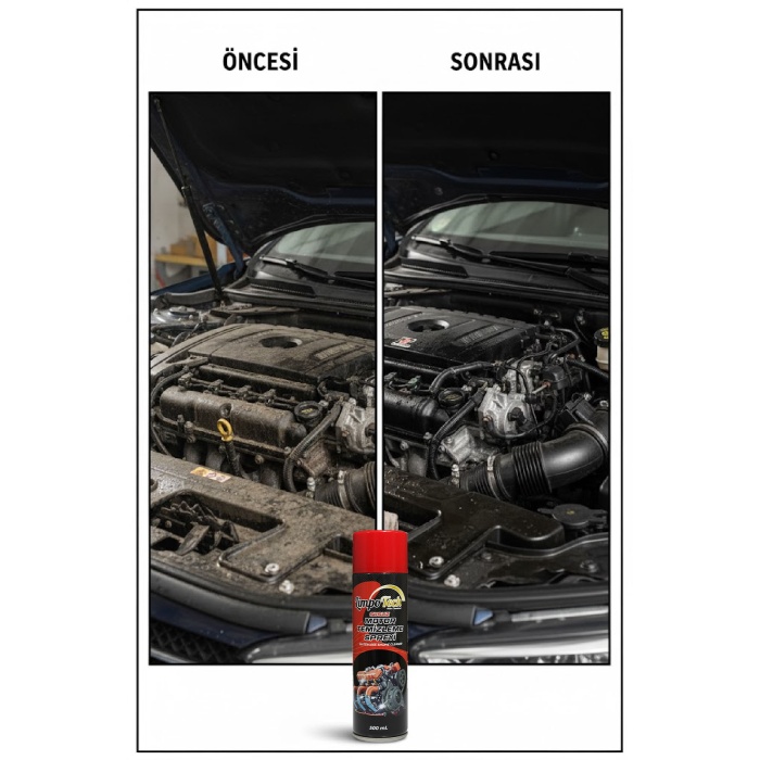 Susuz Motor Temizleyici Susuz Motor Temizleme Yıkama Spreyi 500ml