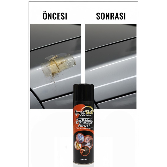 Yapışkan İz Çıkarıcı Sprey 500 ml – Etiket, Bant ve Yapışkan Sökücü