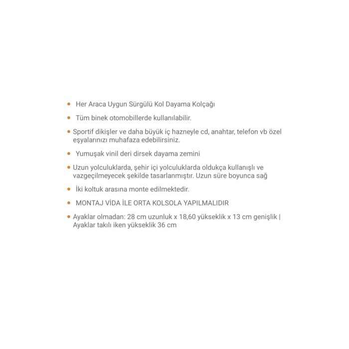 Sürgülü Kol Dayama - Kolçak Universal-err Tuning