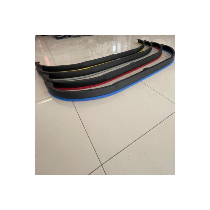 Opel Astra H Lip Ön Tampon Eki Kırılmaz Ön Lip 4 Parça Kırmızı