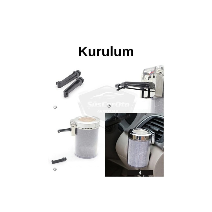 OTO KÜLLÜK RENKLİ IŞILTILI RGB ARAÇ İÇİ LED KÜLLÜK 7 IŞIKLI BLACKPİNK HAYRANI BADGİRL KÜLLÜĞÜ