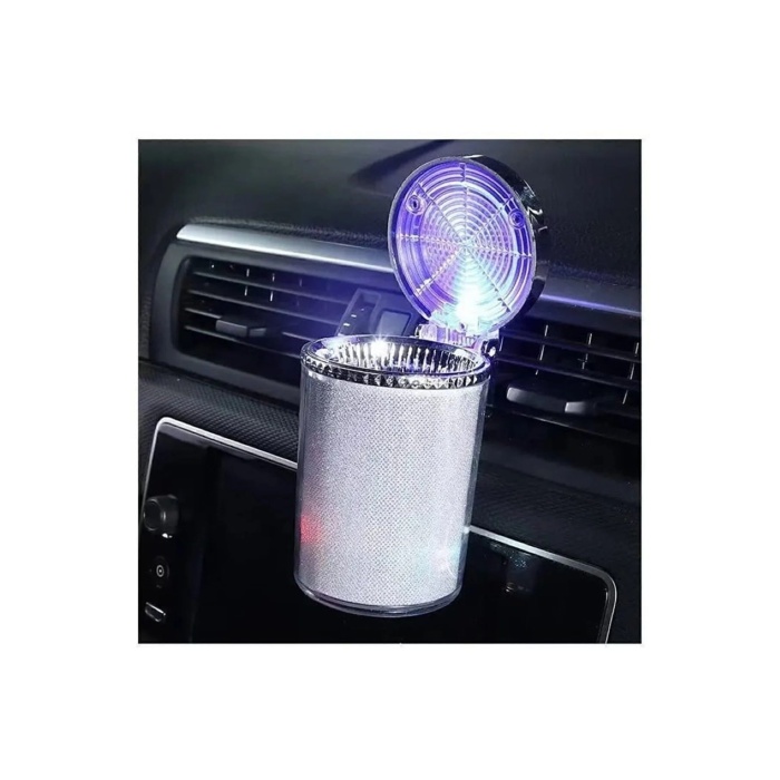 OTO KÜLLÜK RENKLİ IŞILTILI RGB ARAÇ İÇİ LED KÜLLÜK 7 IŞIKLI BLACKPİNK HAYRANI BADGİRL KÜLLÜĞÜ