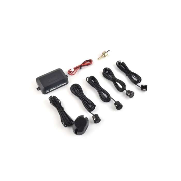 Sesli Araç Park Sensörü – 22 mm Gri Göz, Bip Ses Uyarı