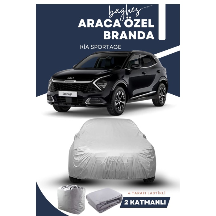 Kia Sportage Branda Lüx Kalite Oto Brandası Uyumlu Araba Çadırı SUV