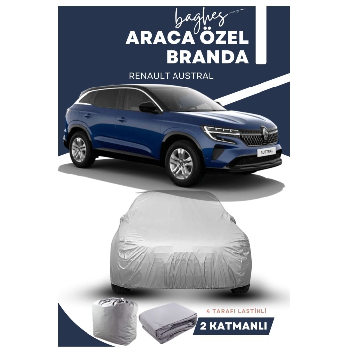 Renault Austral Branda Lüx Kalite Oto Brandası Uyumlu Araba Çadırı SUV