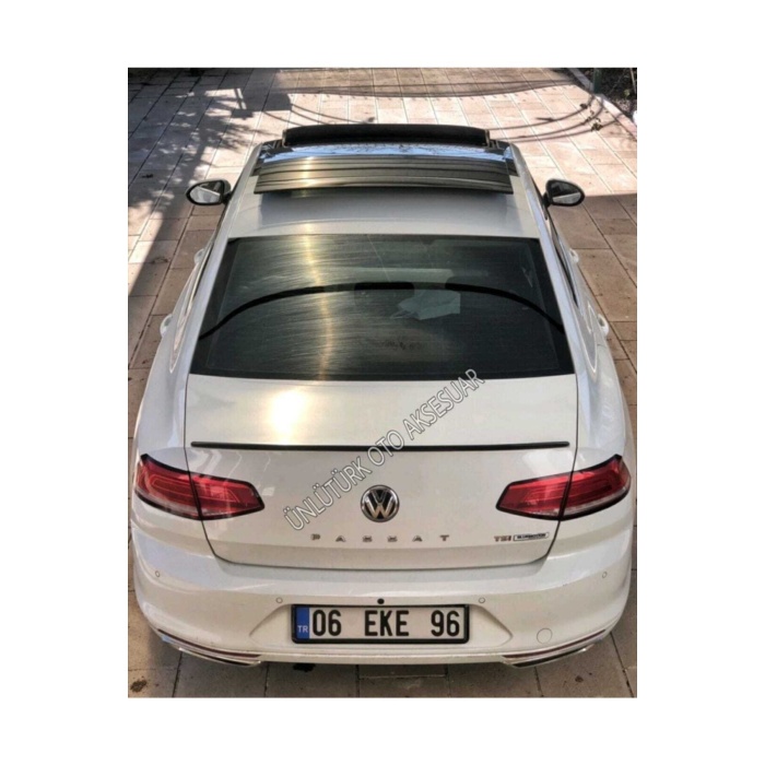 Vw Passat B8 Spoiler Bagaj Üstü Spoiler - Spoyler Piano Black