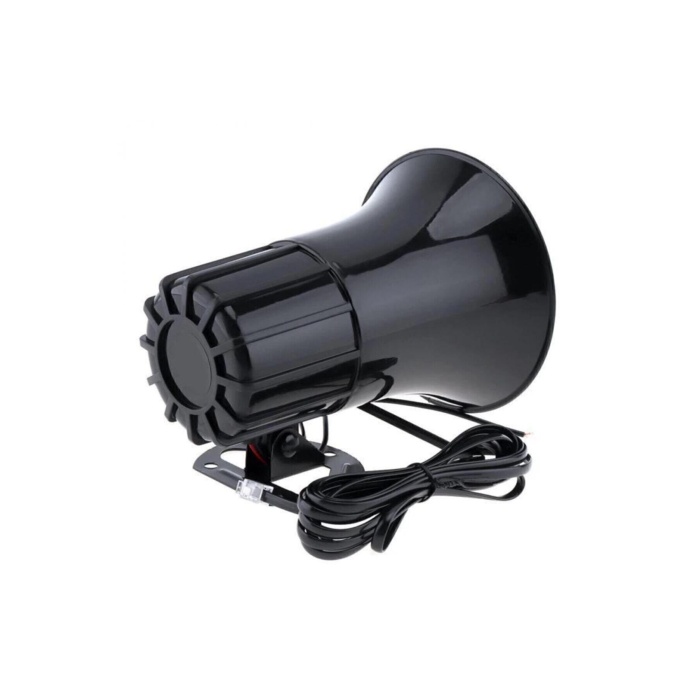 7 Sesli 100 Decibel Mikrofonlu Siren