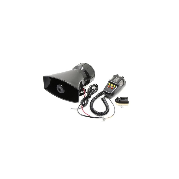 Megafonlu Siren Yükses Ses Uyumlu