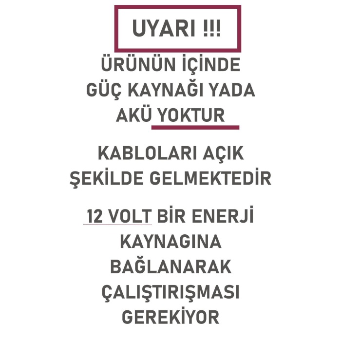 Megafonlu Siren Yükses Ses Uyumlu