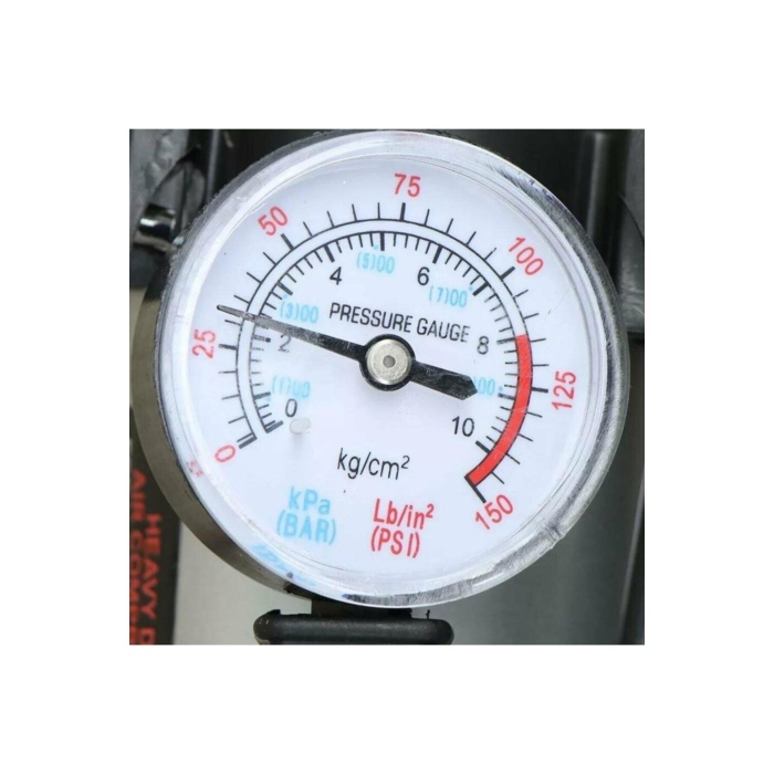 Oto Lastik Hava Kompresörü Metal Görünümlü, Çakmaklıklı, 12v 150 Psi