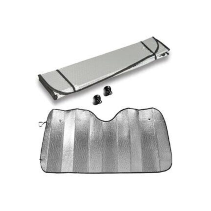 Araba Ön Cam Güneşlik Araç Içi Ön Cam Vantuzlu Folyolu Katlanır Güneşten Koruyucu Perde 130 X 60 Cm