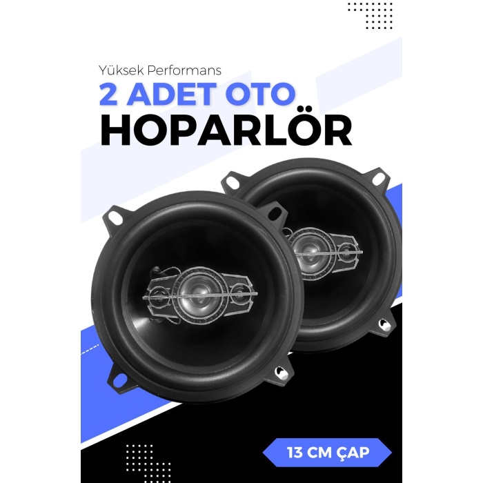 Kingstar 13 Cm 140w Iki Yollu Oto Hoparlörü, 2 Adet
