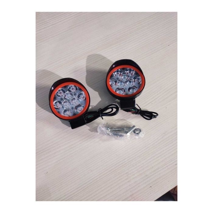 Motosiklet Sis Farı Uzun Kısa 3 Modlu 2 Adet