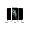 TOPTANBULURUM Samsung A02s Uyumlu Hayalet Ekran Gizli Tam Kaplayan Kırılmaz Cam Seramik Ekran Koruyucu Film