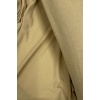 TOPTANBULURUM Keten Kumaş - Organik Kumaş - Perde Kumaşı - Ince Keten - Kıyafet Için Kumaş Örtü Koyu Bej 81