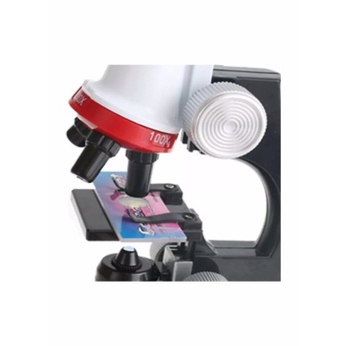 Nikula Eğitici Mikroskop Kiti Zoom Led Işıklı 100X 400X 1200X St1200X