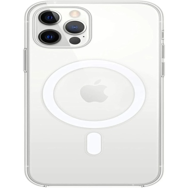 TOPTANBULURUM Iphone 12 Pro Kılıf Kamera Lens Korumalı Magsafe Destekli Şeffaf Darbe Emici Sert Kapak
