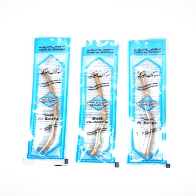TOPTANBULURUM 3 Adet Taze Doğal Diş Fırçası Misvak Vakumlu Paket 15 cm Orta Boy