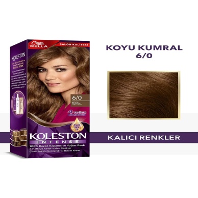 TOPTANBULURUM Koleston Intense Saç Boyası 6/0 Koyu Kumral - Salon Kalitesi